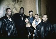 Portrait Of 112, The Notorious BIG, & Lil' Kim - Source: Getty